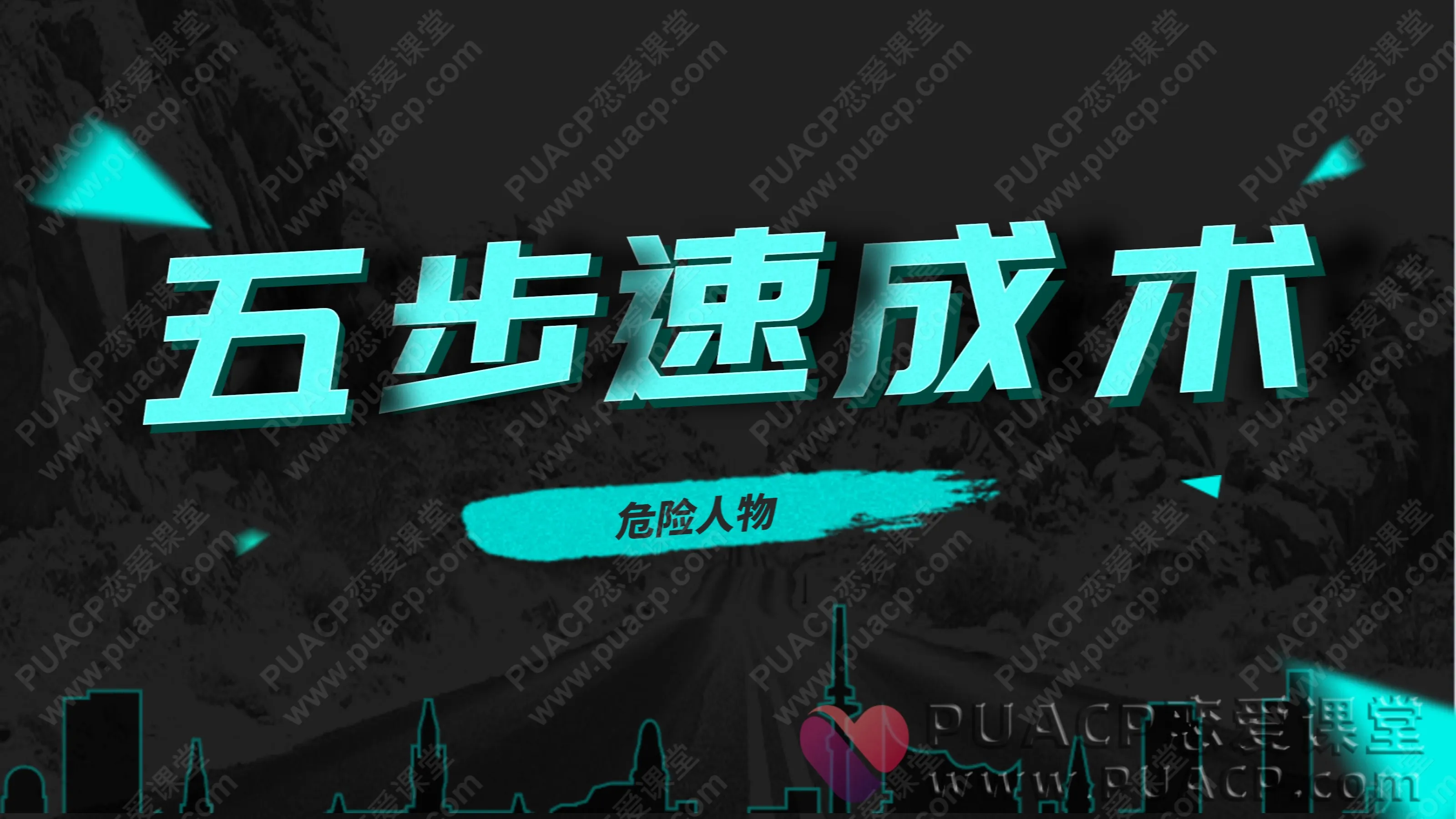 危险人物“五步速成术”百度云网盘下载