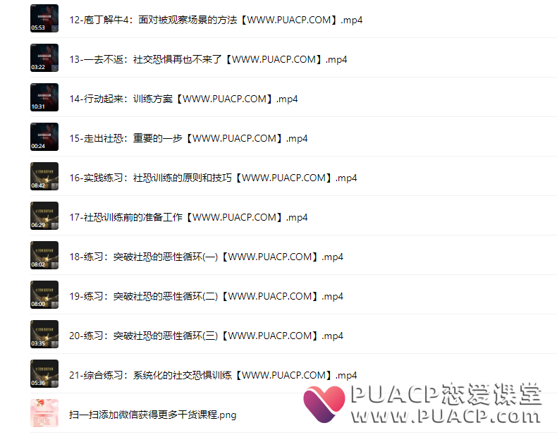 安老师《社恐训练营》