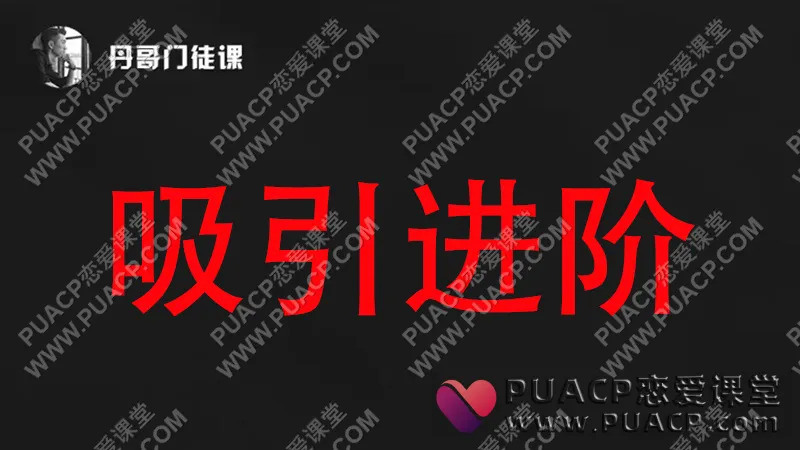 丹青情感《吸引进阶》20节视频