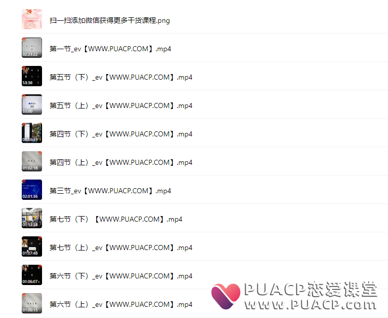 ran私教《全流程如何拉爆吸引力》