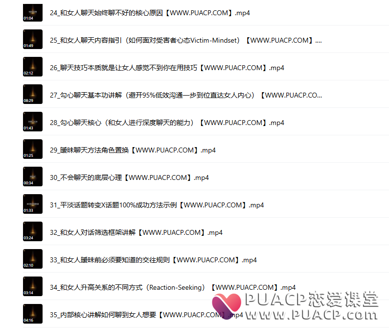 cf10db966395e82075be9ea04f92424c 晓杰研爱社《魅力重生计划》彻底学明白让她爱上你的绝密方